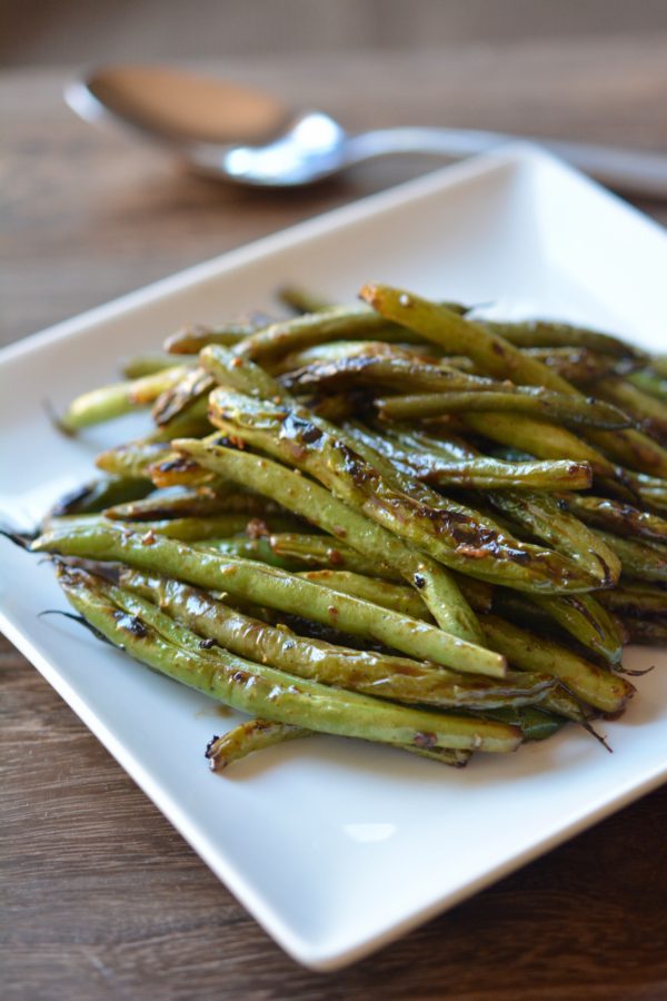 Grilled Balsamic Green Beans