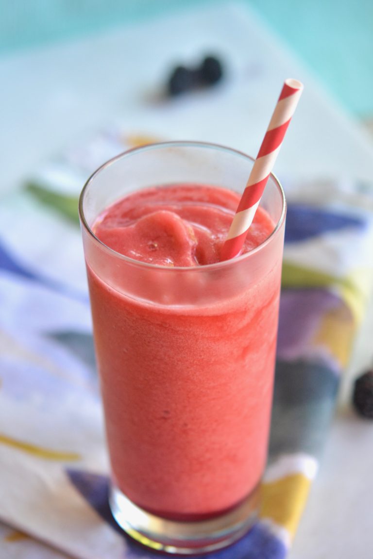 Frozen Blackberry Lemonade