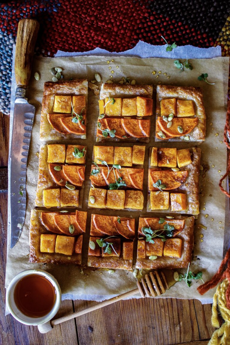 Butternut Squash & Sweet Potato Puff Pastry