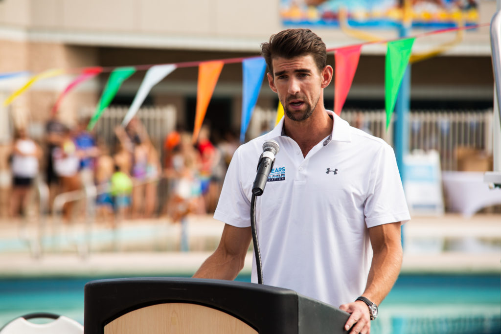 An Olympian Gets Local The Michael Phelps Foundation