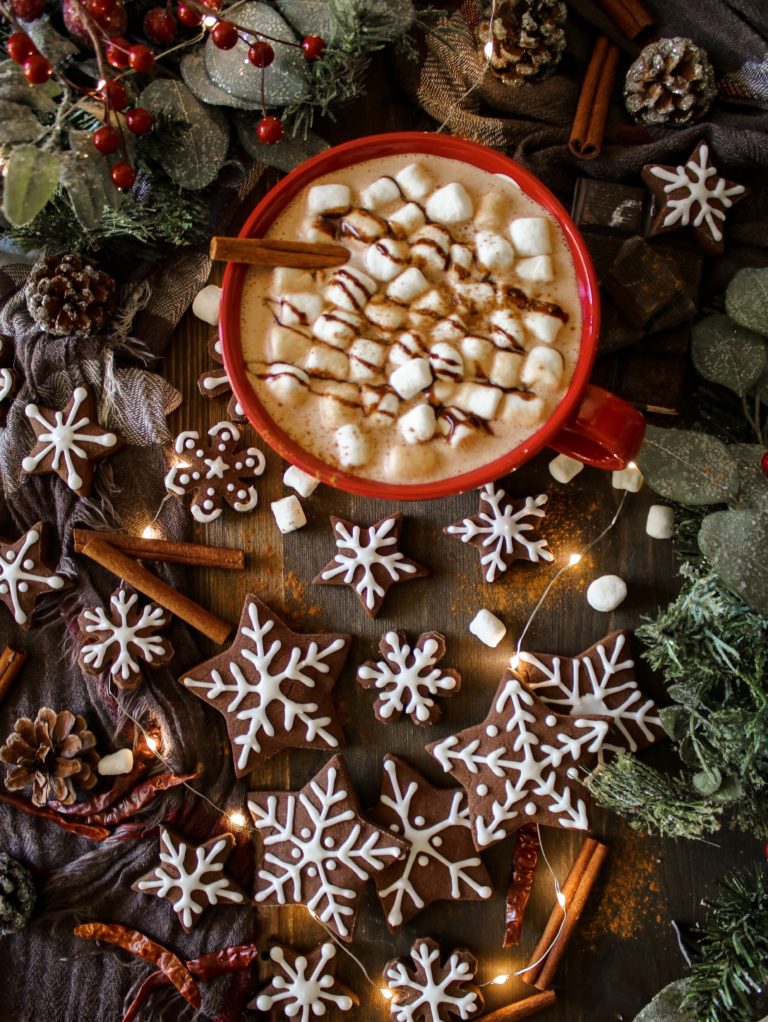Mexican Hot Chocolate & Spiced Cookies
