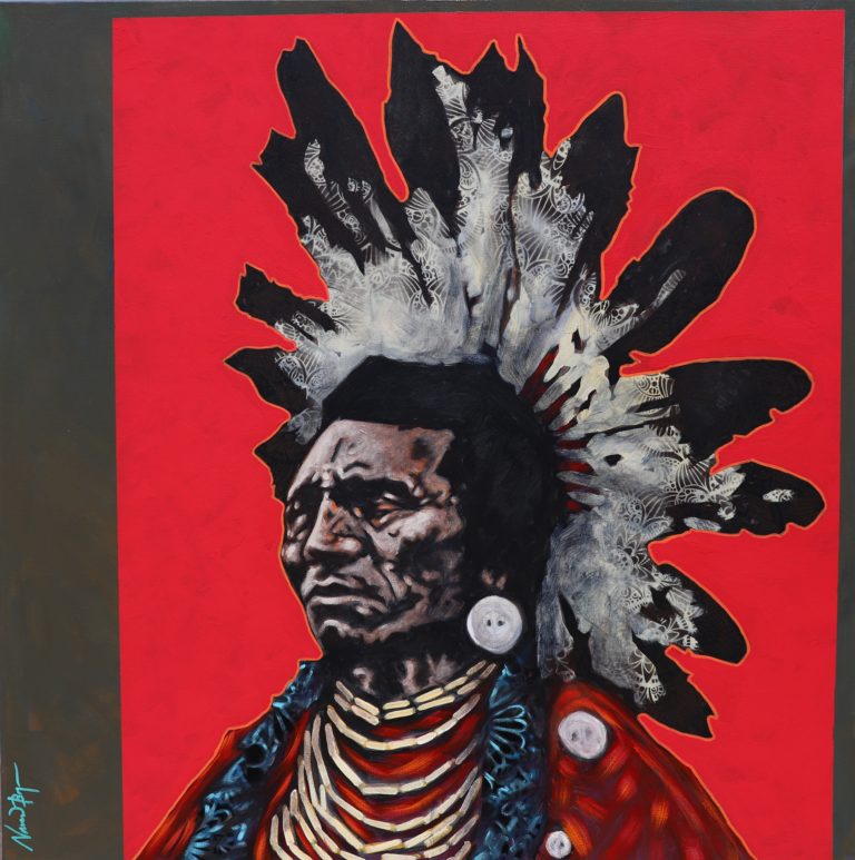 Onto the Canvas Nocona Burgess