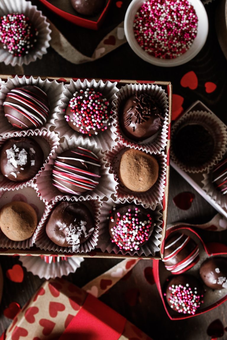 Homemade Brownie Truffles