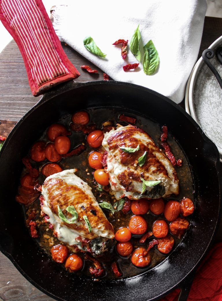 Caprese Stuffed Chicken Breast