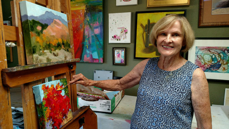 Sue Hunter Hidden in the Hills Cover Artist