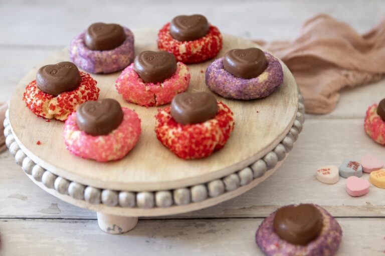 Sparkle Sweetheart Cookies