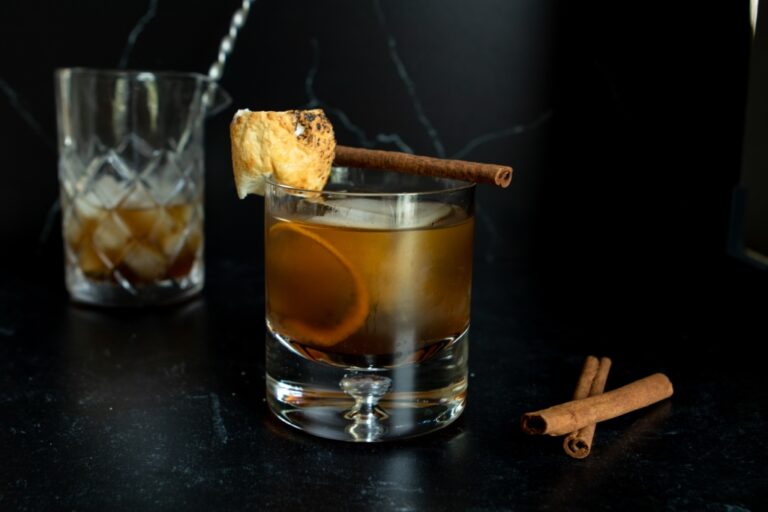 Winter Fireside Old Fashioned