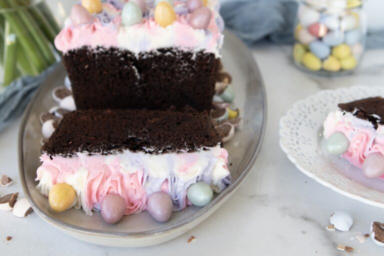 Decadent Easter Egg Chocolate Loaf