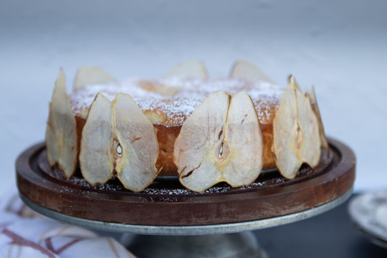 Rustic Italian Pear Cake